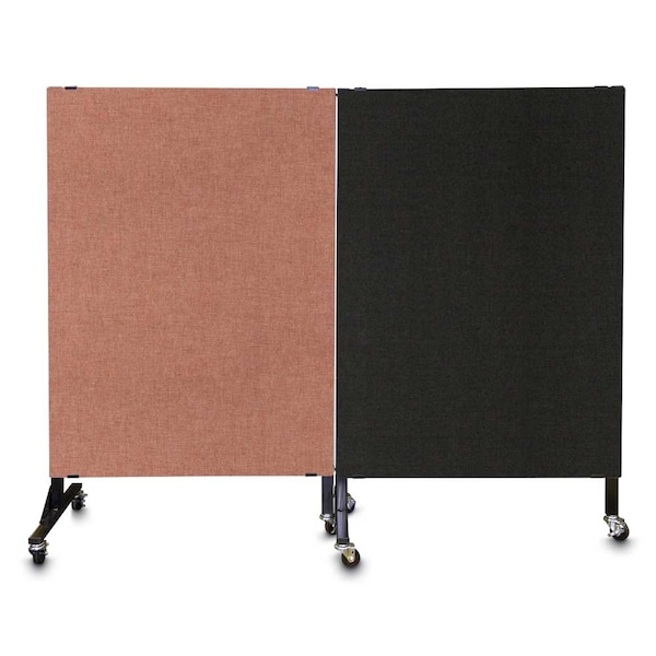 Enclosed Corkboard, 3 Door, 96"x48", 4" Fra